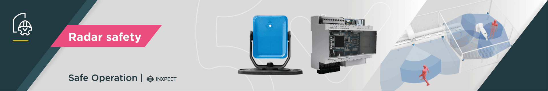Radar safety sensors for reliable human detection and machine safeguarding in dynamic industrial environments